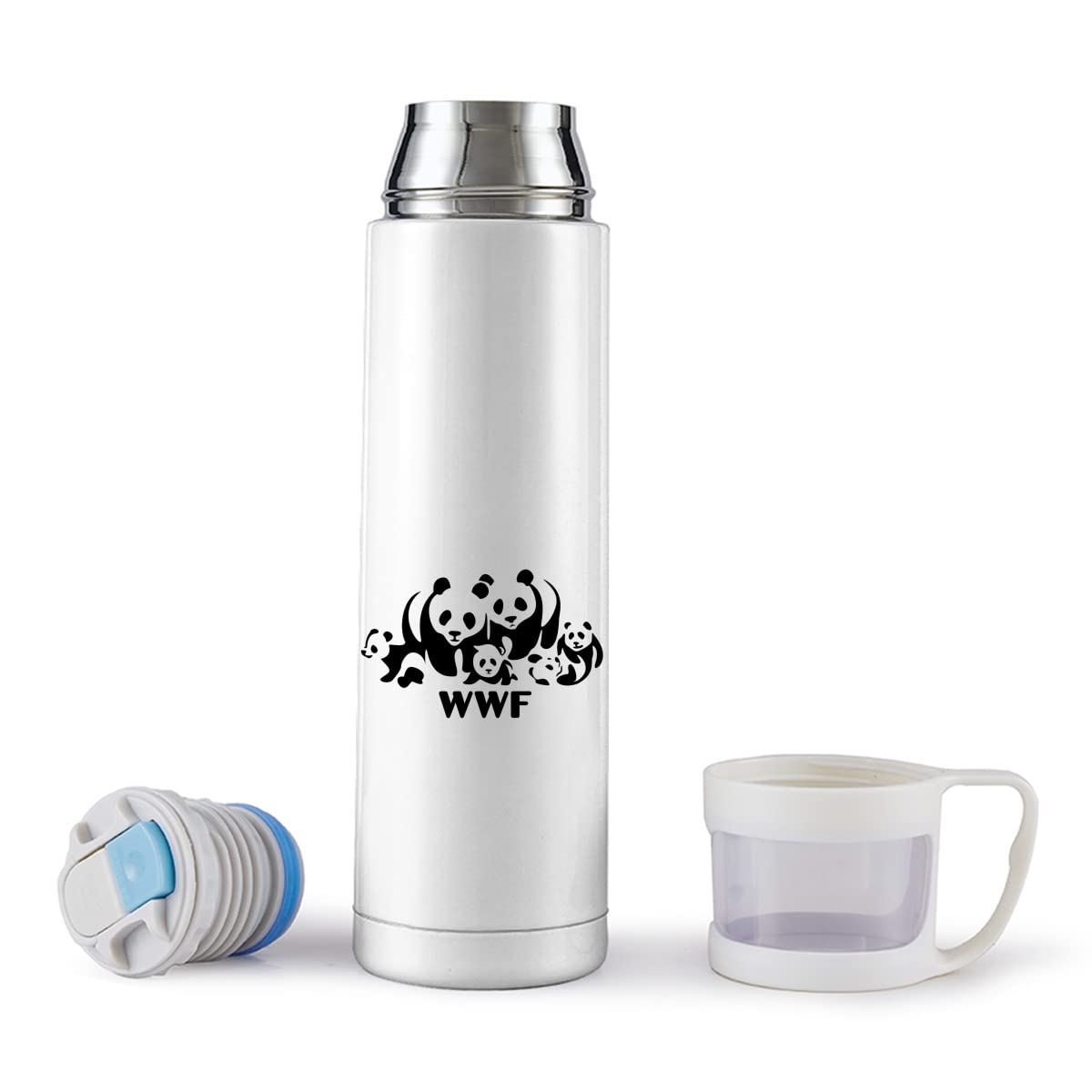 PANDA ステンレス水筒 シルバー PANDA ステンレス水筒 シルバー ステンレスボトルの商品一覧